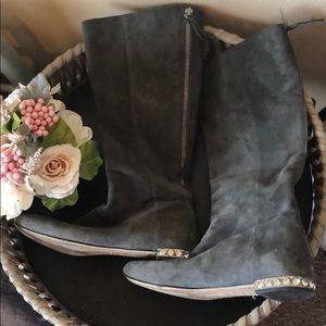 Miu Miu Suede Boots